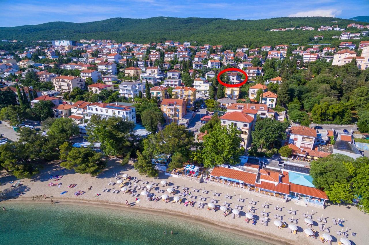 Appartement Jasminka Loncaric à Crikvenica Extérieur photo